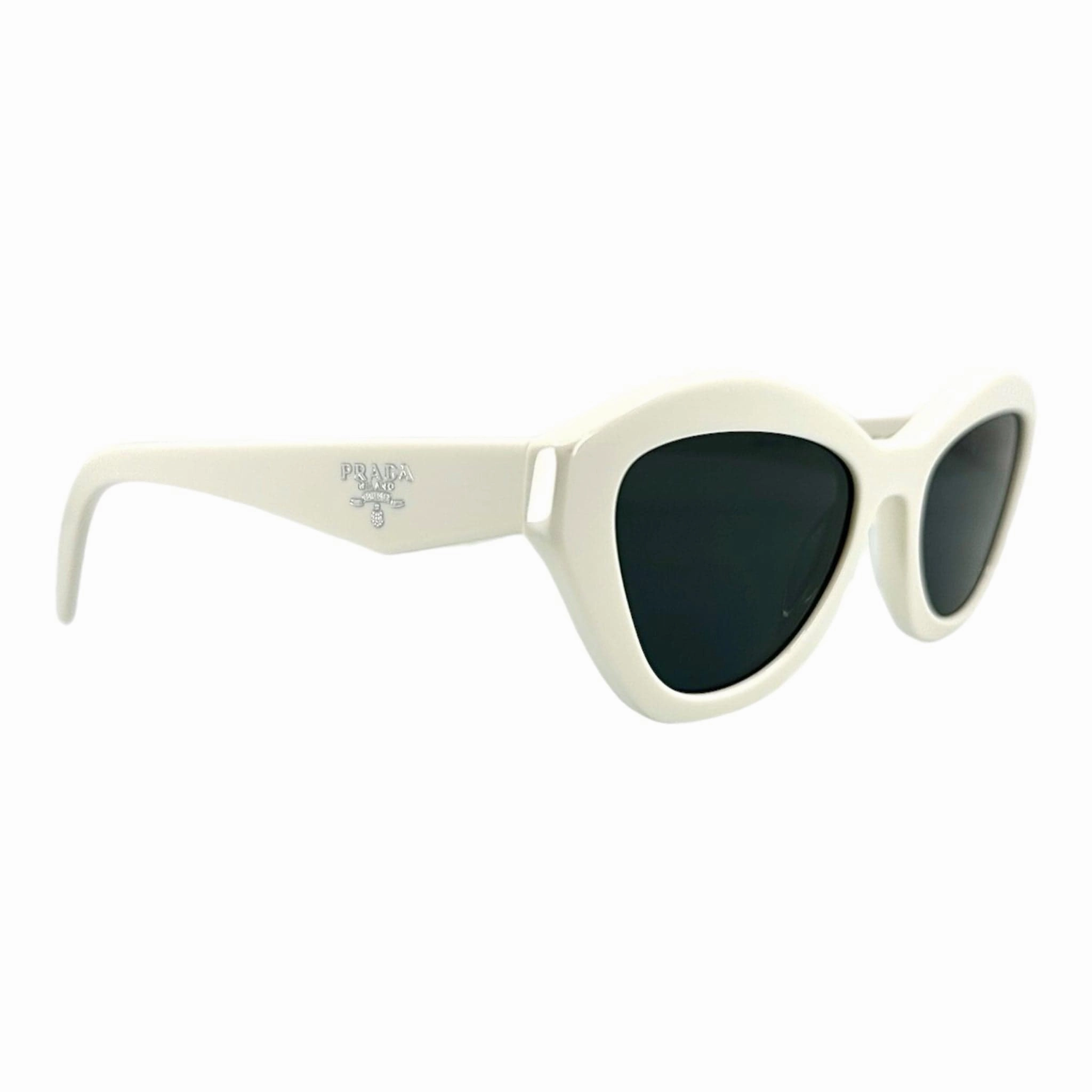 Prada Cat Eye Sunglasses White (W)