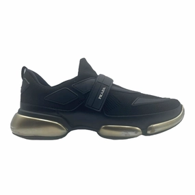 Prada Cloudbust Strap Sneaker Low Black Gold Pre-Owned