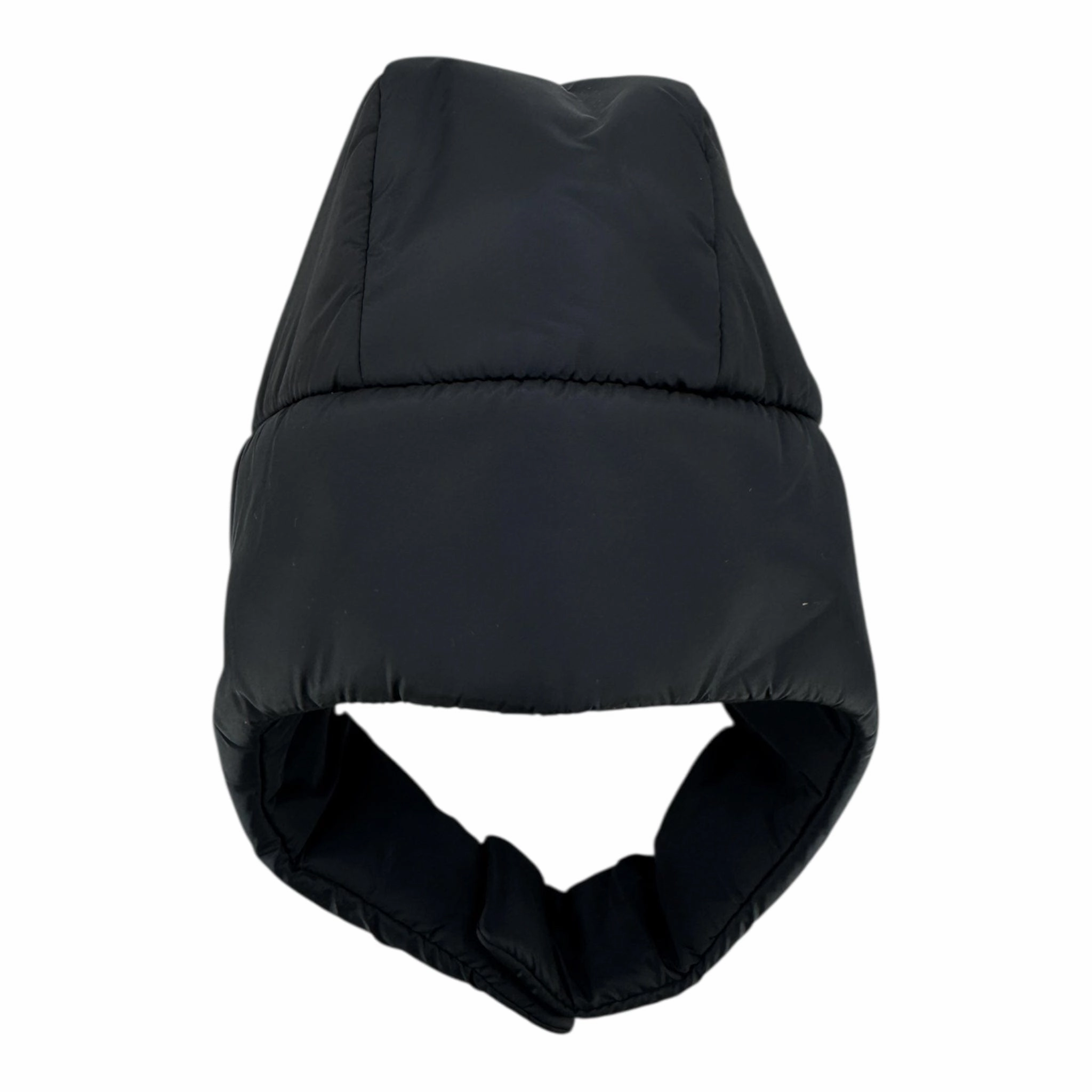 Prada Nylon Aviator Hat Black