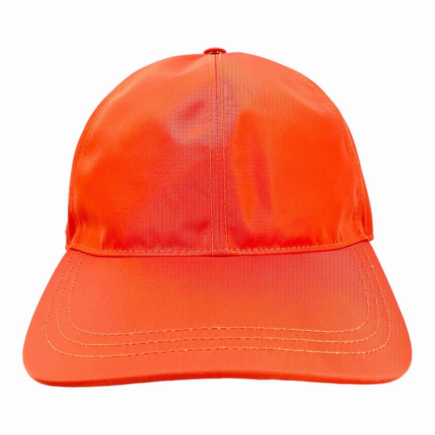 Prada Re-Nylon Baseball Hat Orange