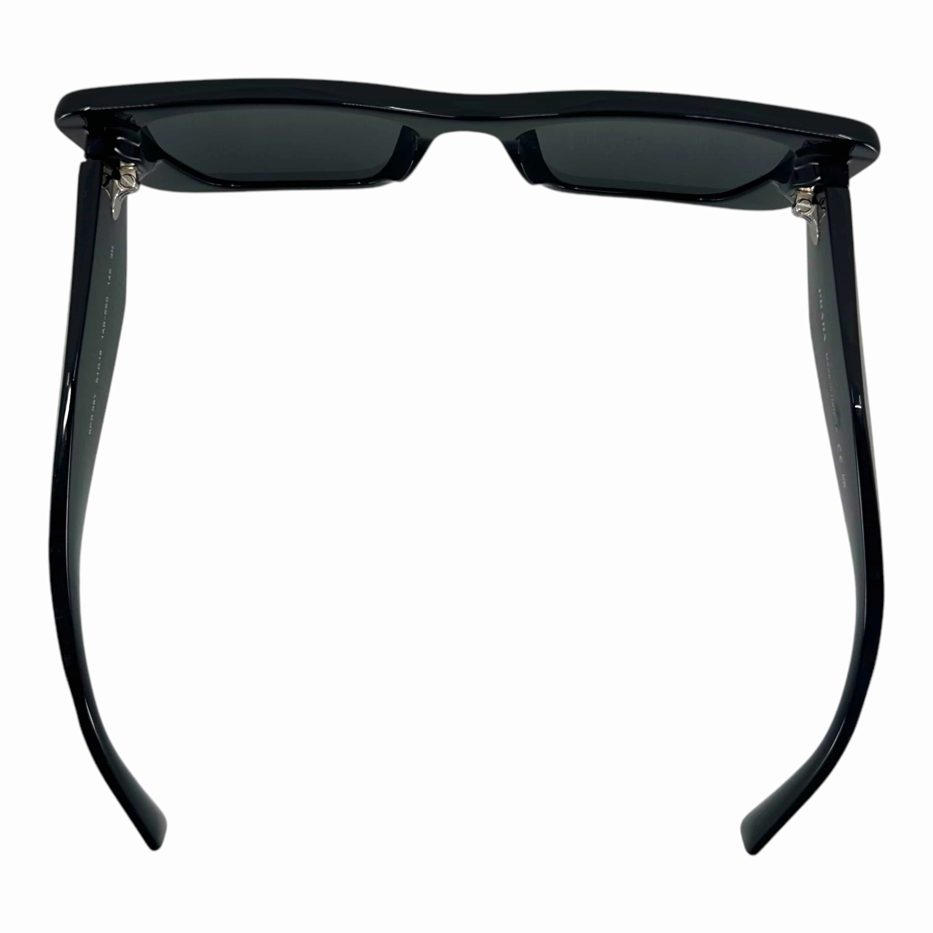Prada Symbole Butterfly Sunglasses Black Silver