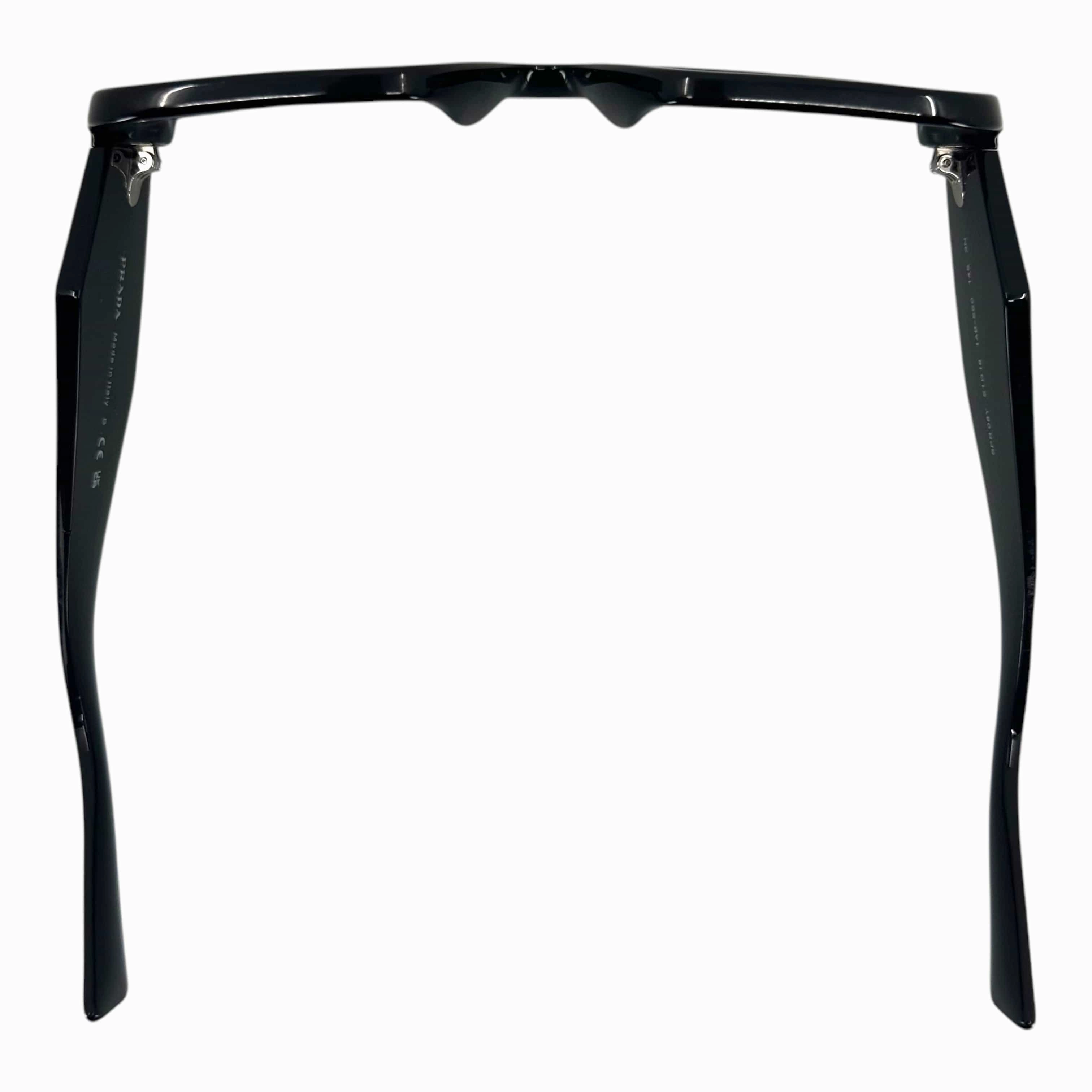 Prada Symbole Butterfly Sunglasses Black Silver