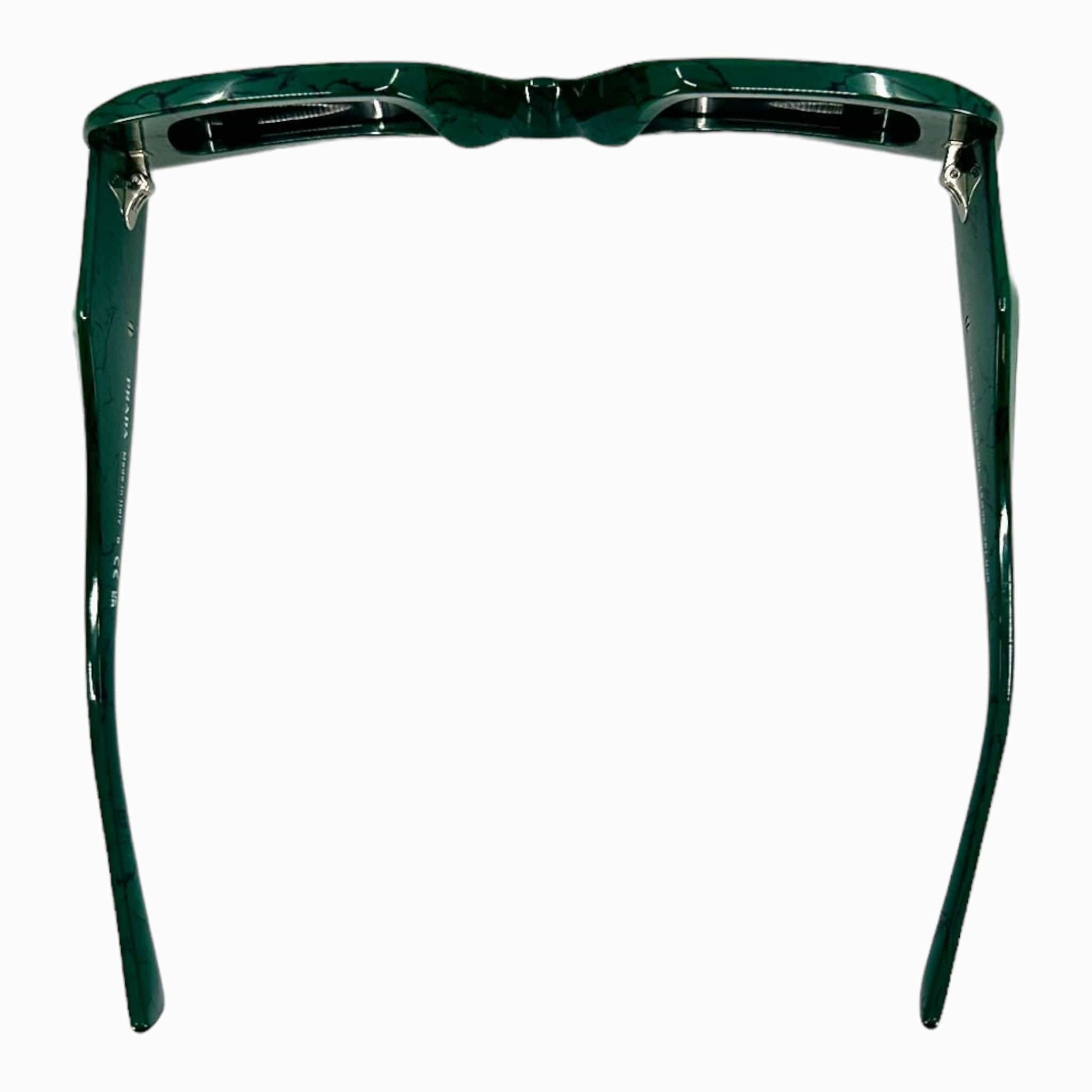 Prada Symbole Glasses Marbleized Green