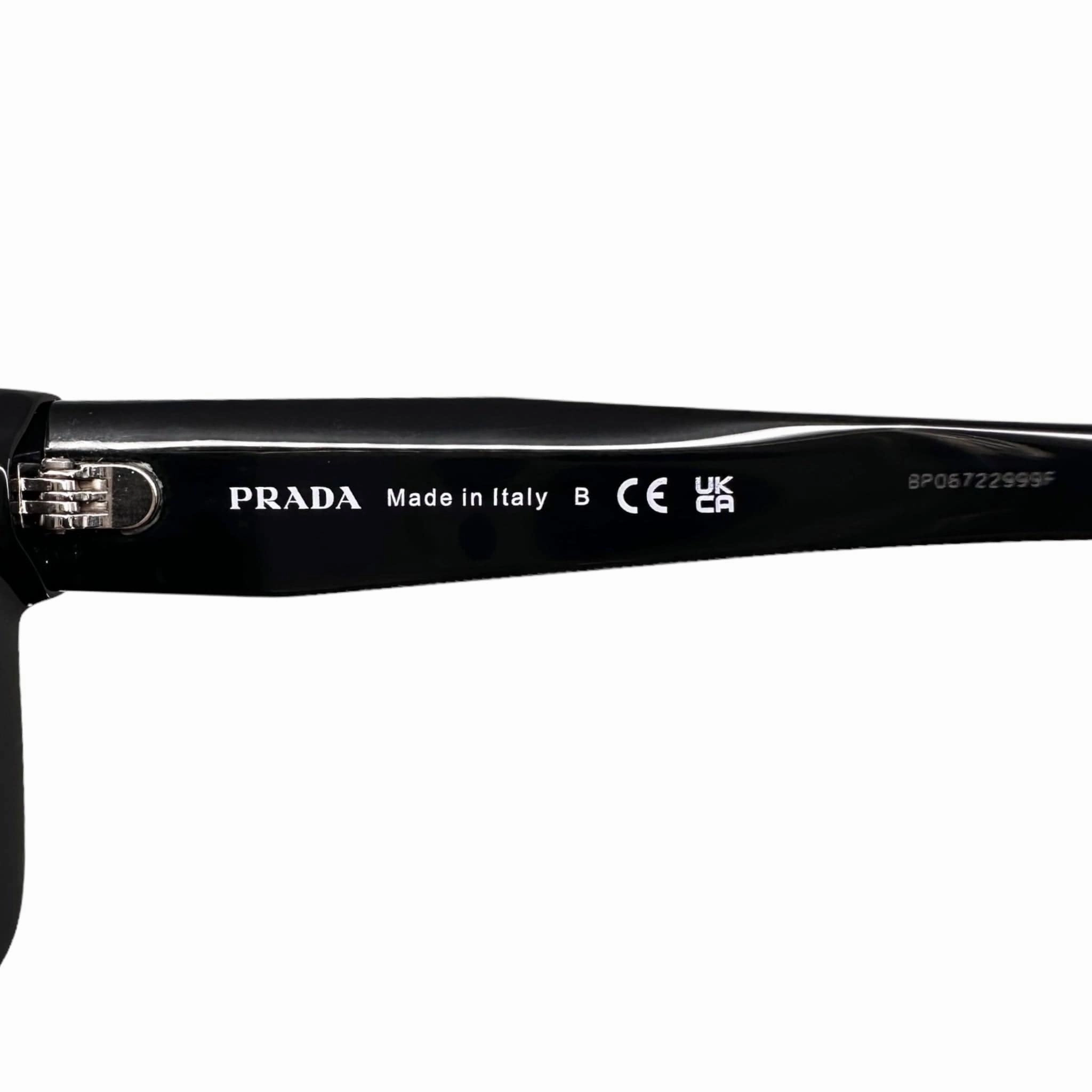 Prada Symbole Square Glasses Black