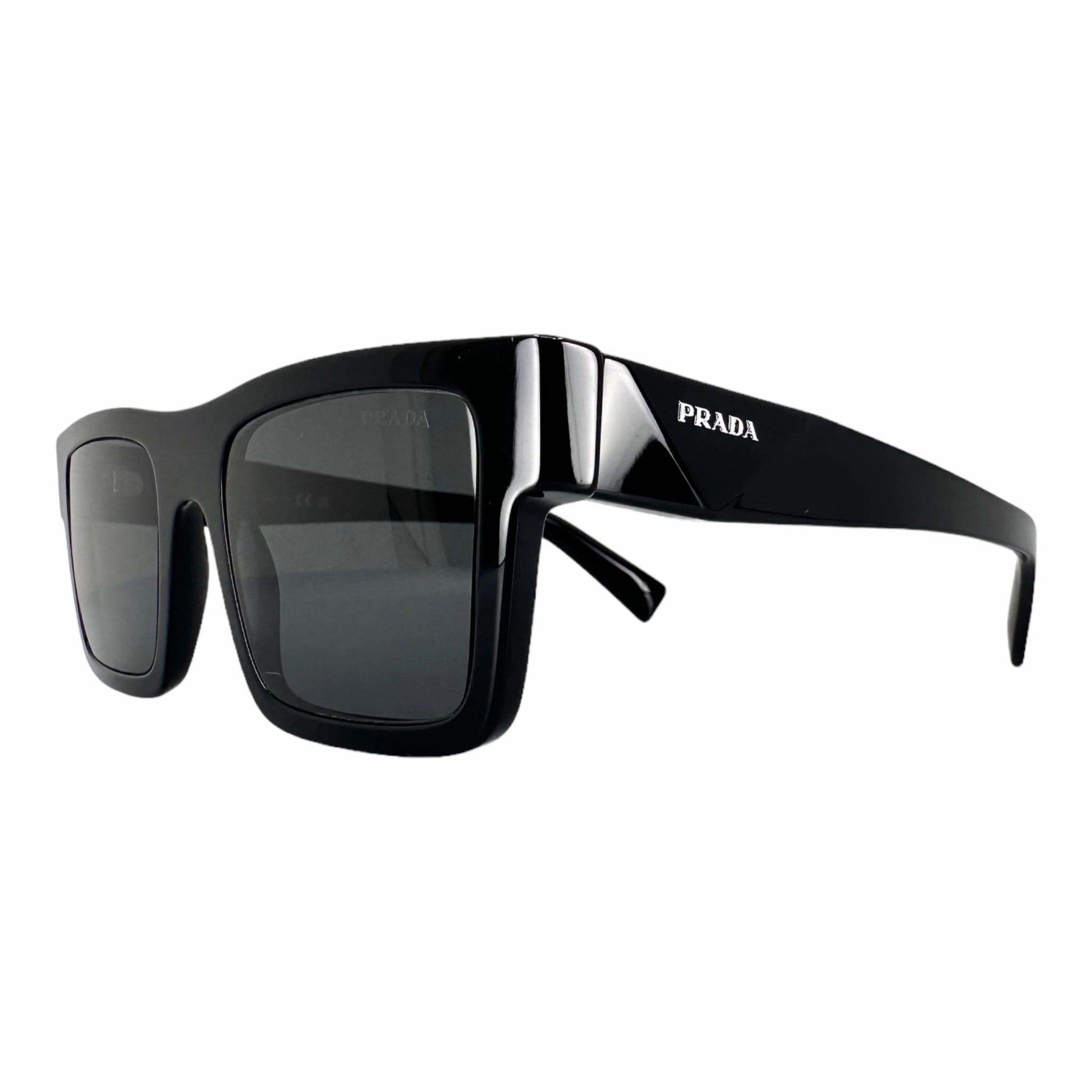 Prada Symbole Square Glasses Black