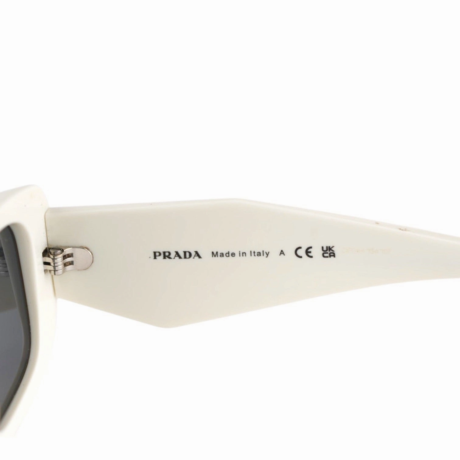 Prada Symbole Sunglasses White