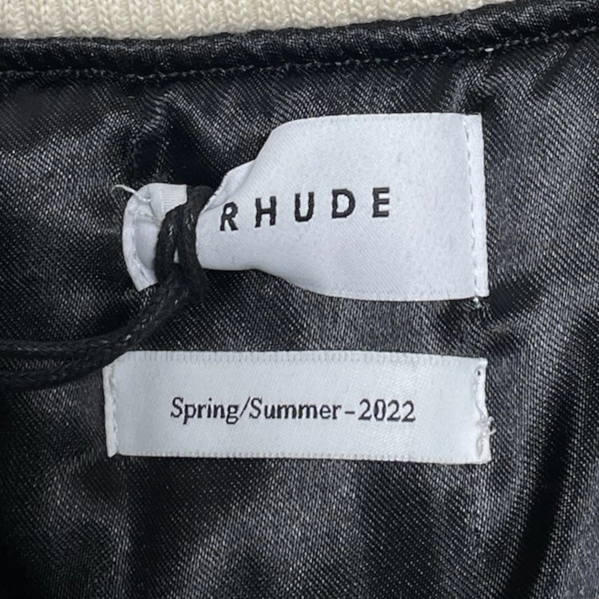 Rhude Bandana Bomber Jacket Black Pre-Owned