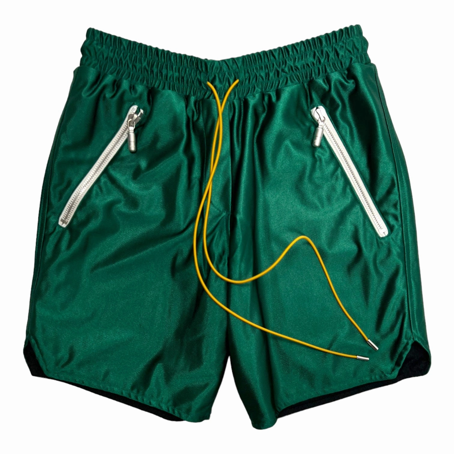 Rhude Basketball Shorts Green Pre-Owned