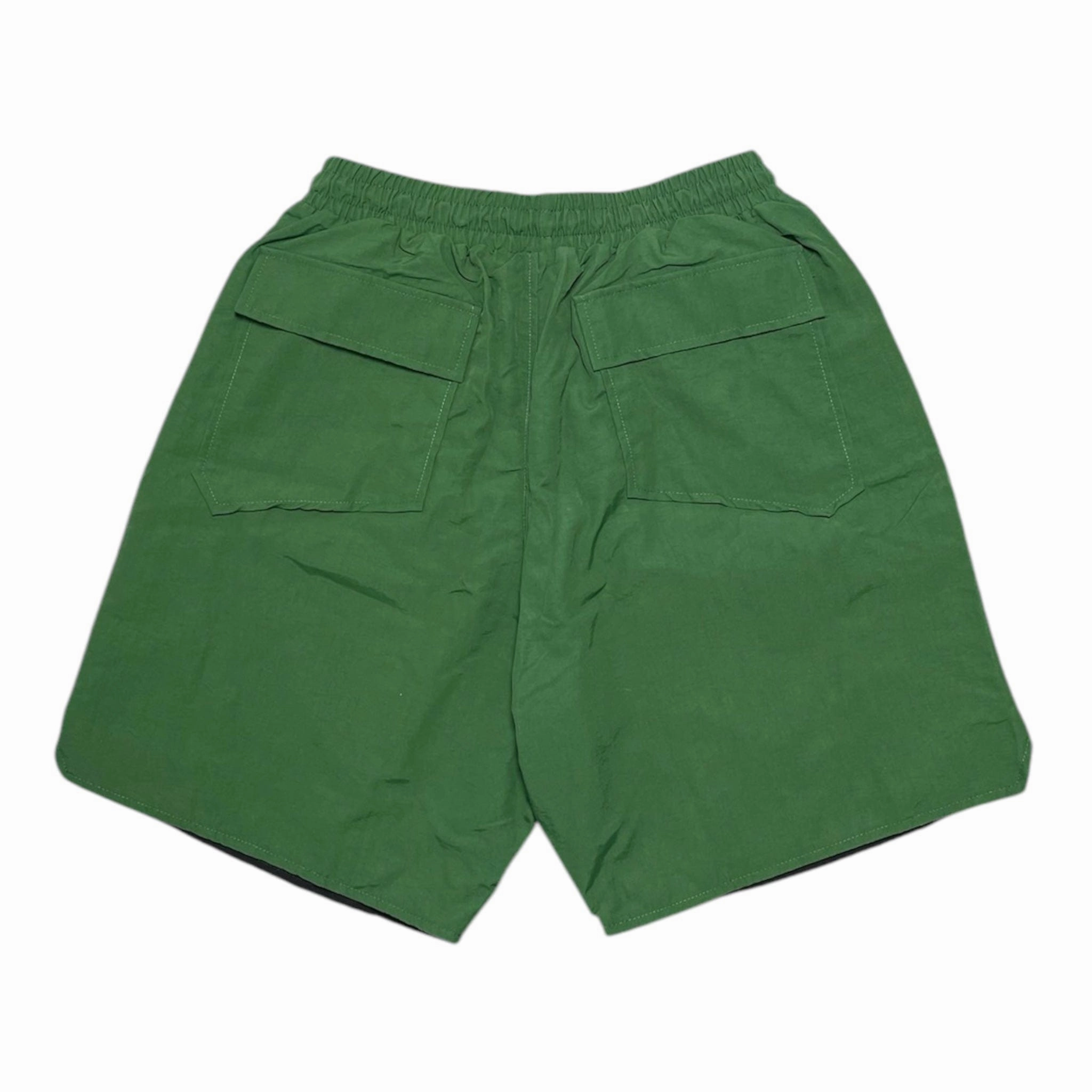 Rhude Logo Nylon Shorts Green