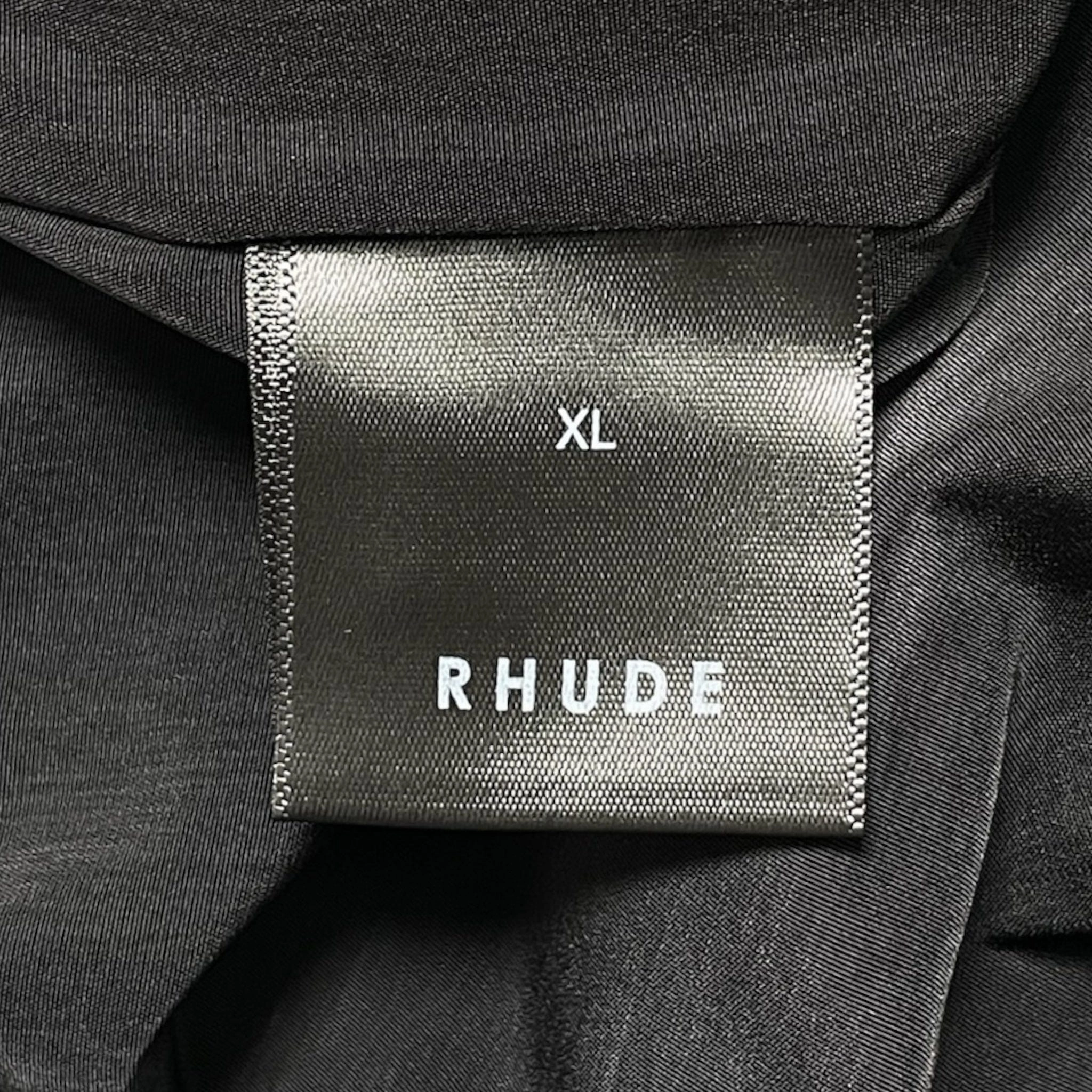 Rhude Logo Nylon Shorts Green
