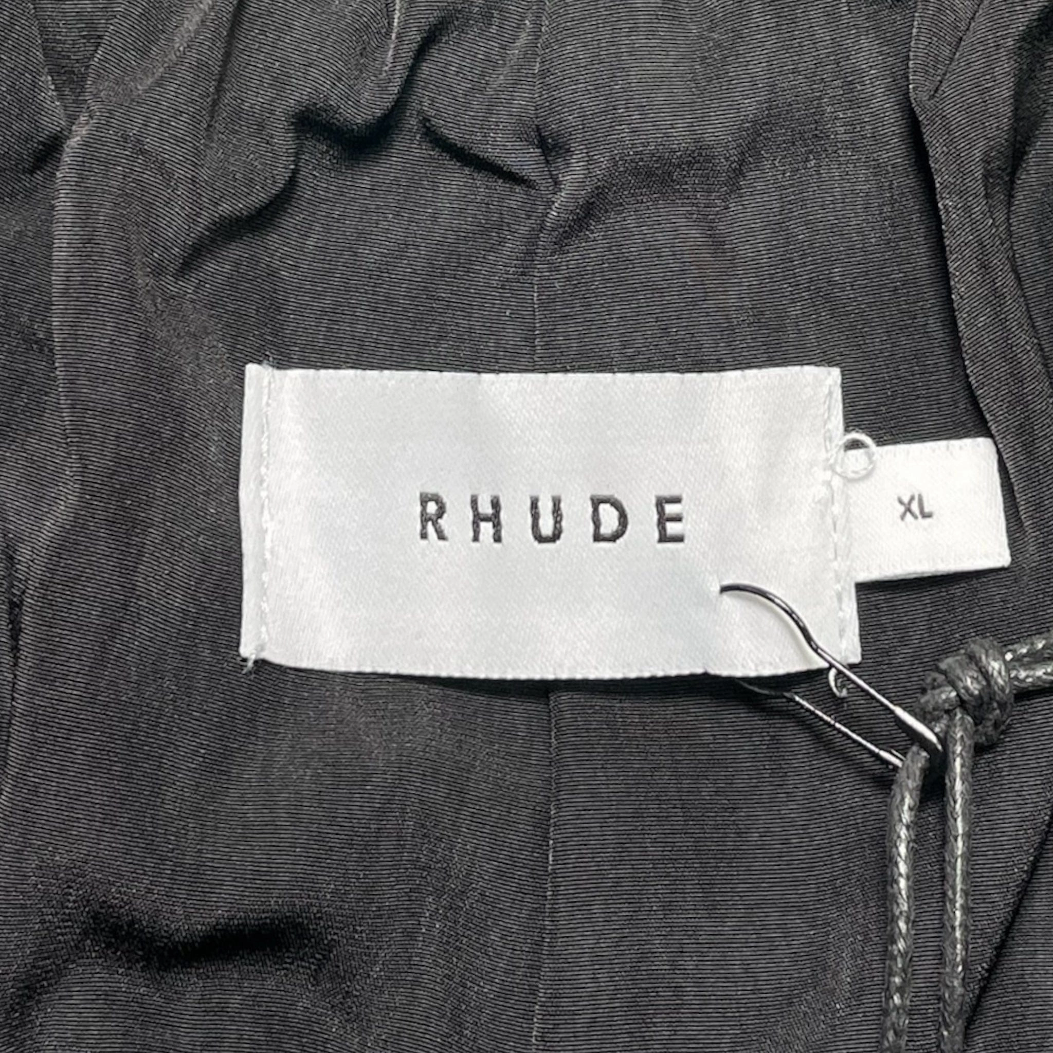 Rhude Logo Nylon Shorts Green
