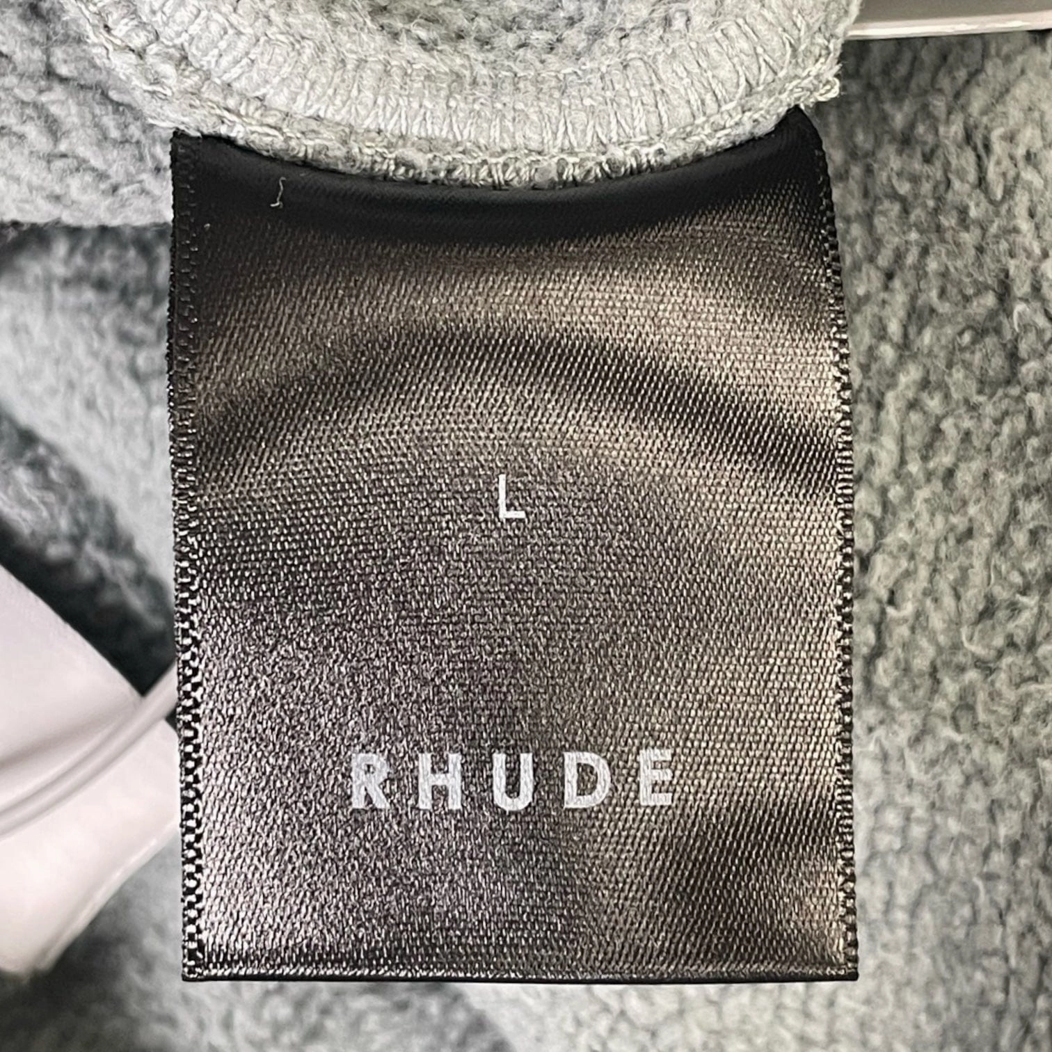 Rhude Script Logo Sweatshorts Sage