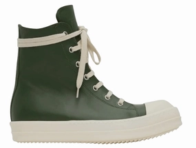 Rick Owen Ramones Sneaker High Moss Milk