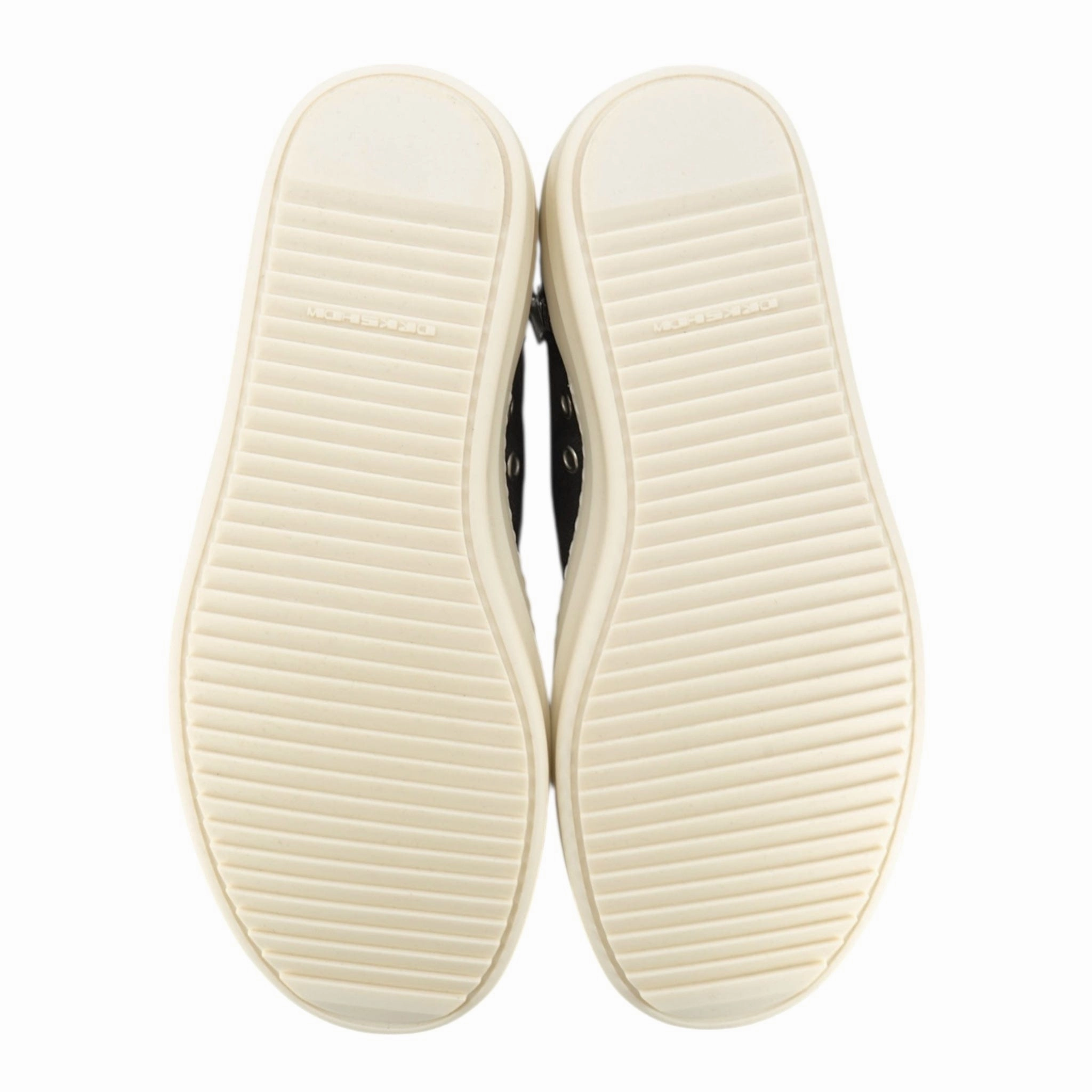 Rick Owens DRKSHDW Hollywood Eyelet Sneaker High Dark Dust Milk