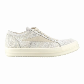 Rick Owens DRKSHDW Hollywood Vintage Sneaker Low Megacrust Milk Milk