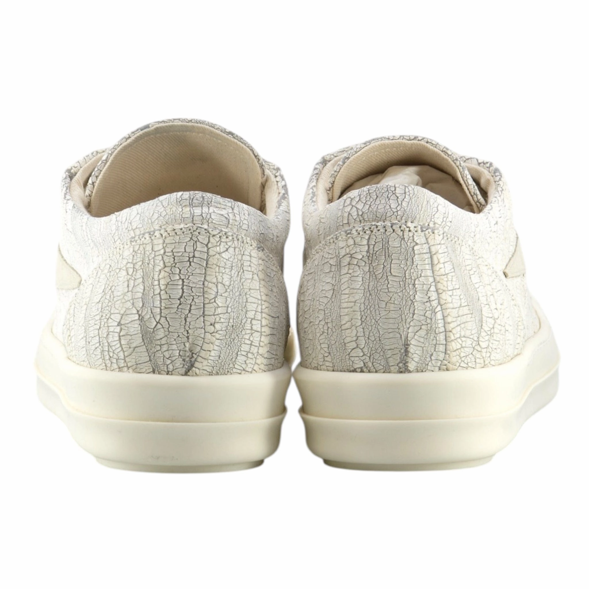 Rick Owens DRKSHDW Hollywood Vintage Sneaker Low Megacrust Milk Milk