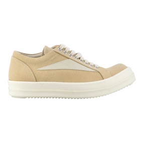 Rick Owens DRKSHDW Lido Vintage Sneaker Low Mustard Milk