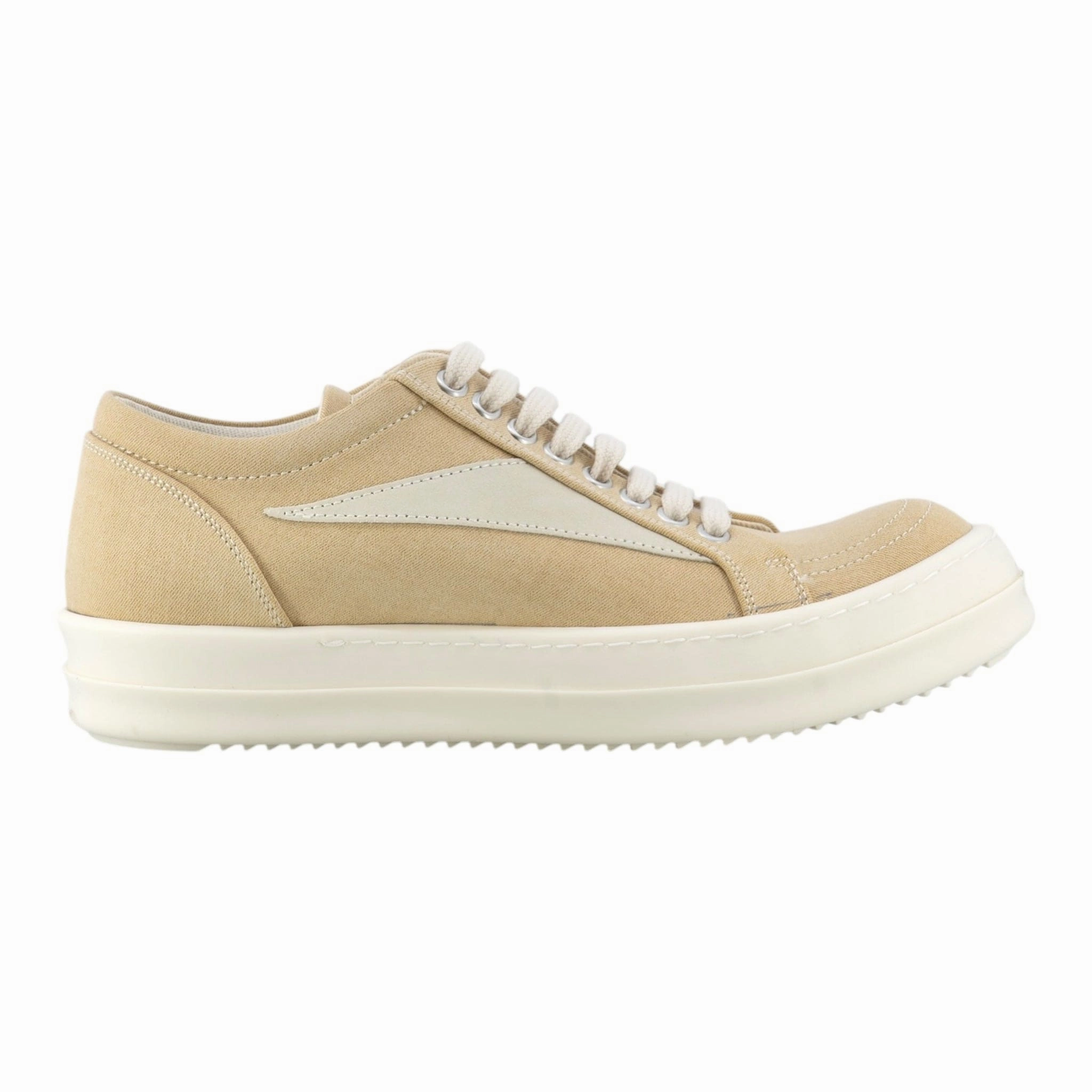 Rick Owens DRKSHDW Lido Vintage Sneaker Low Mustard Milk
