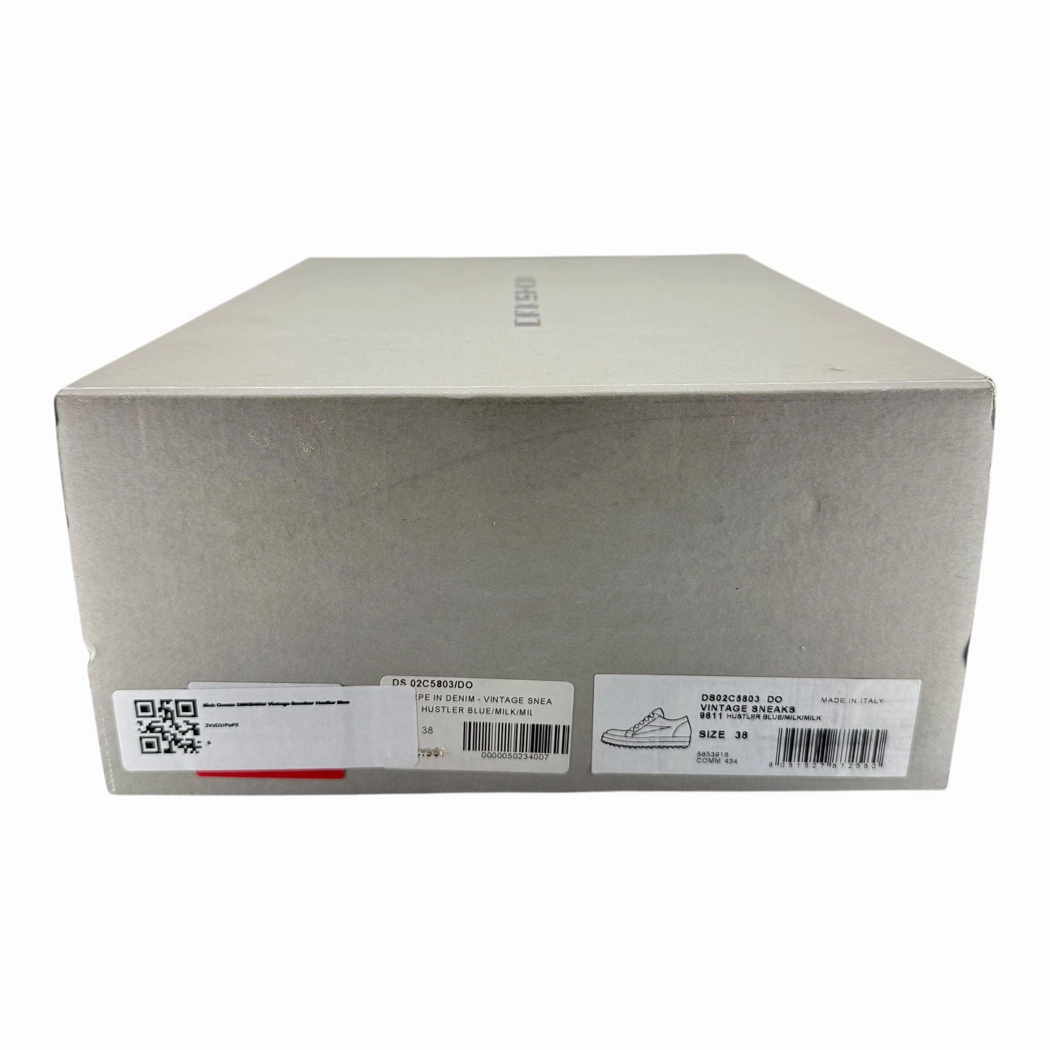 Rick Owens DRKSHDW Luxor Vintage Sneaker Low Hustler Blue Milk