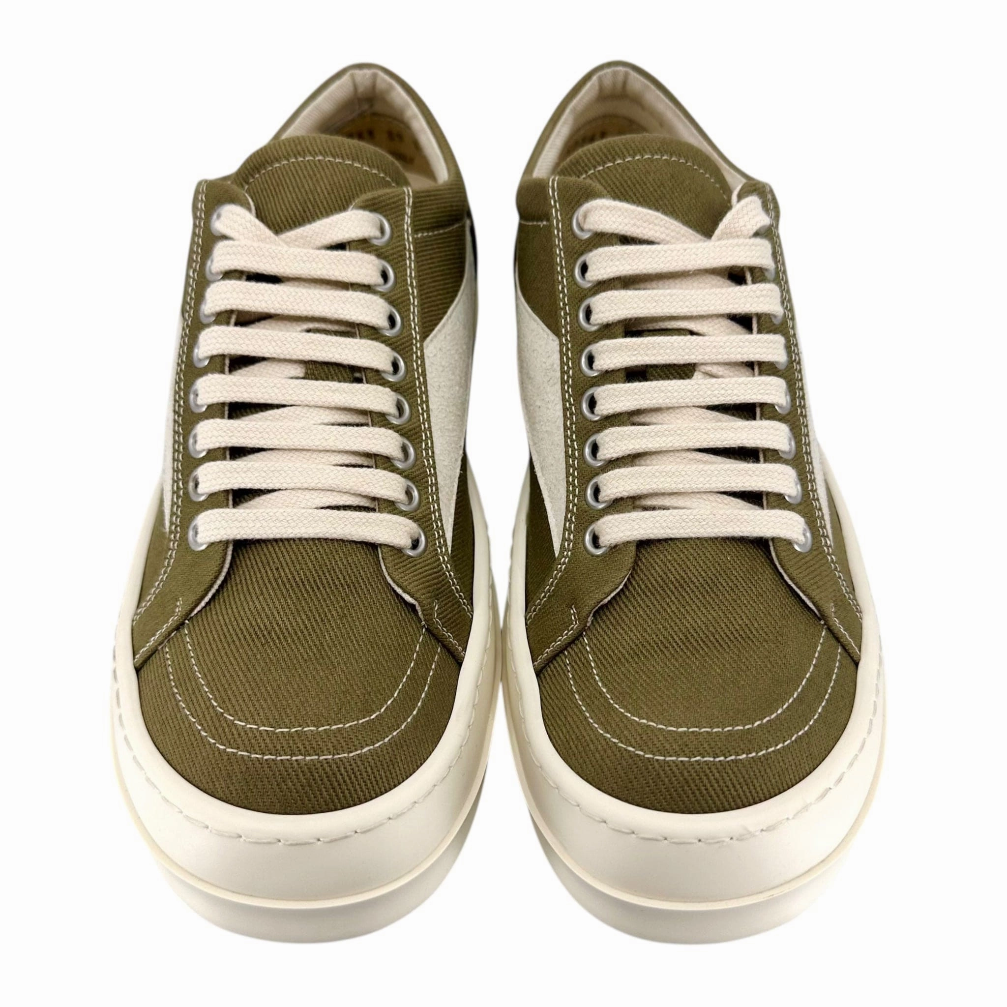 Rick Owens DRKSHDW Luxor Vintage Sneaker Low Pale Green Milk Pre-Owned