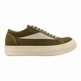 Rick Owens DRKSHDW Luxor Vintage Sneaker Low Pale Green Milk Pre-Owned