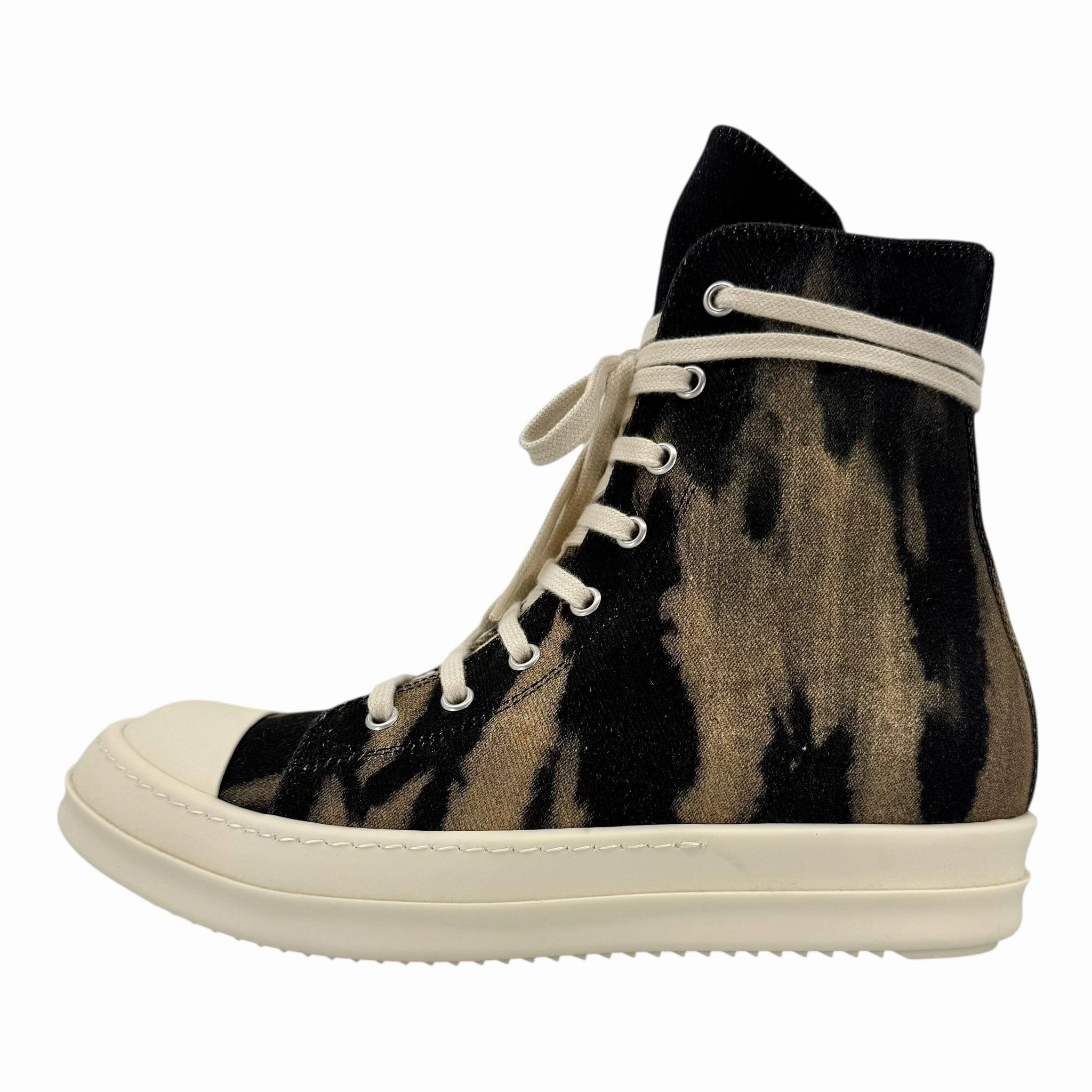 Rick Owens DRKSHDW Porterville Ramone Sneaker High Black Terra Milk