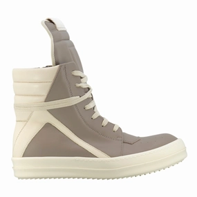 Rick Owens Hollywood Geobasket Sneaker High Flesh Milk (W)