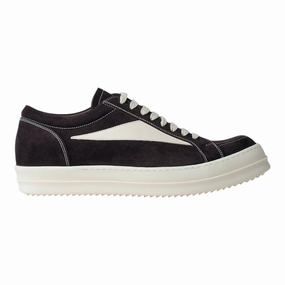 Rick Owens Hollywood Vintage Sneaker Low Mahogany Milk