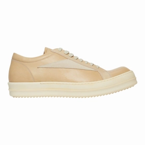 Rick Owens Hollywood Vintage Sneaker Low Parchment Milk