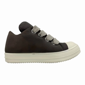 Rick Owens Jumbo Lace Padded Sneaker Low Dark Dust Milk Pre-Owned