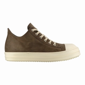 Rick Owens Porterville Sneaker Low Saddle Dust Milk Pre-Owned