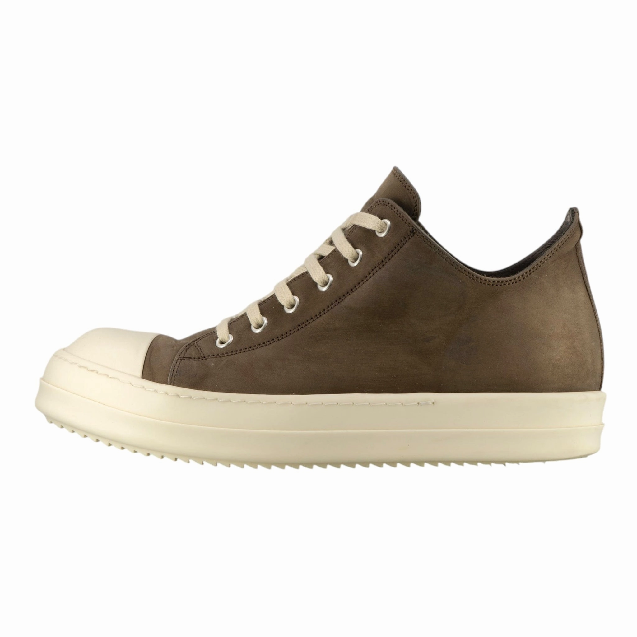 Rick Owens Porterville Sneaker Low Saddle Dust Milk Pre-Owned