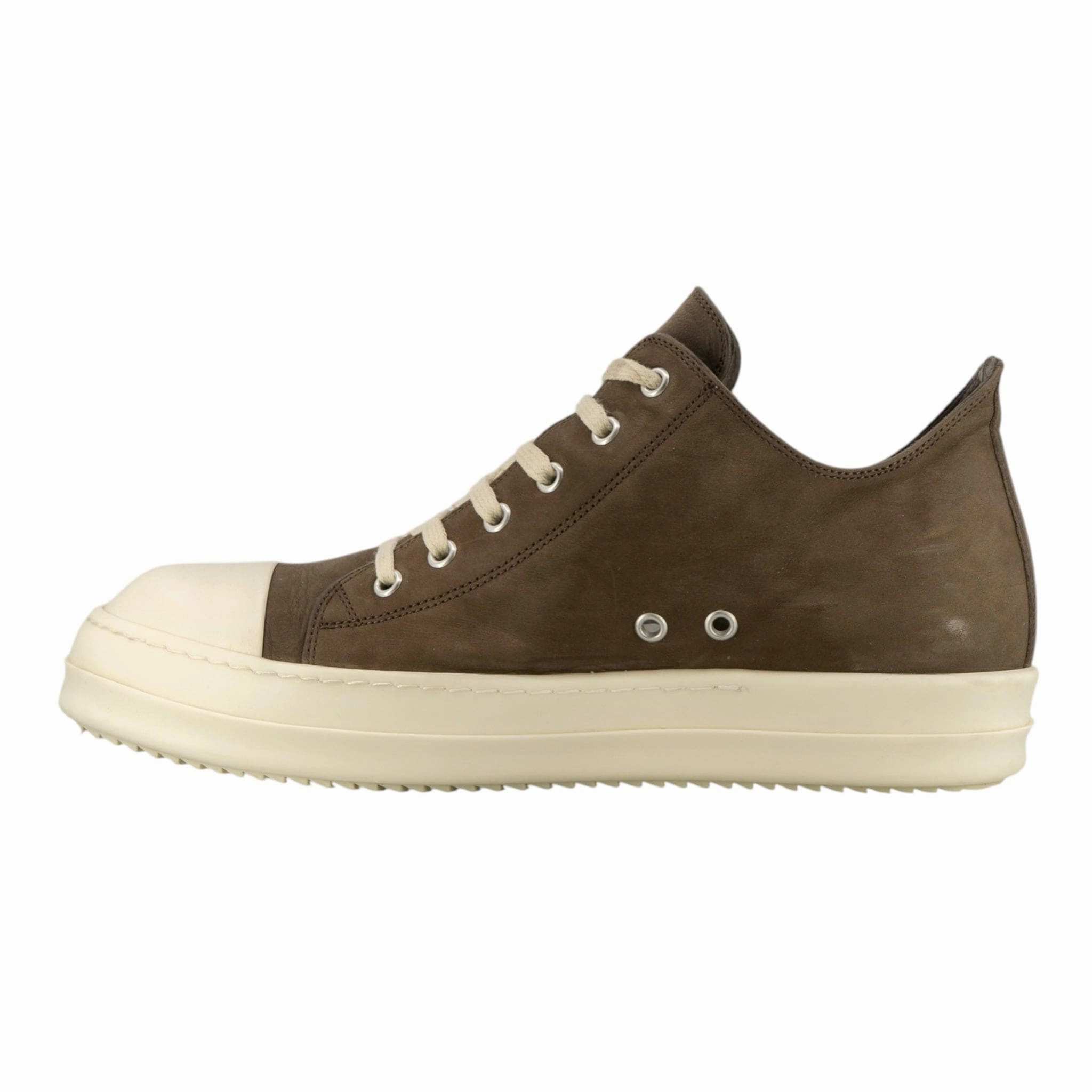 Rick Owens Porterville Sneaker Low Saddle Dust Milk Pre-Owned
