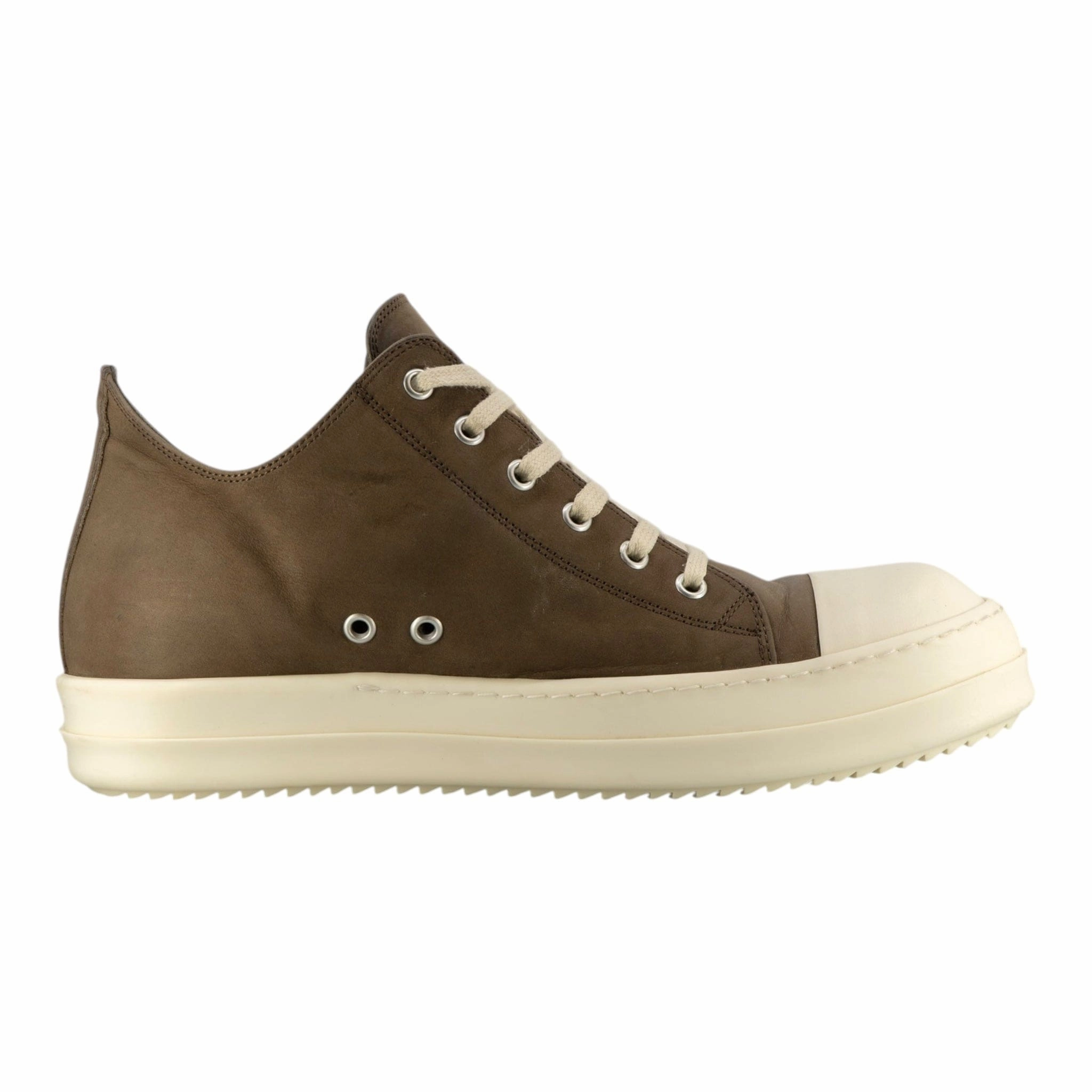 Rick Owens Porterville Sneaker Low Saddle Dust Milk Pre-Owned