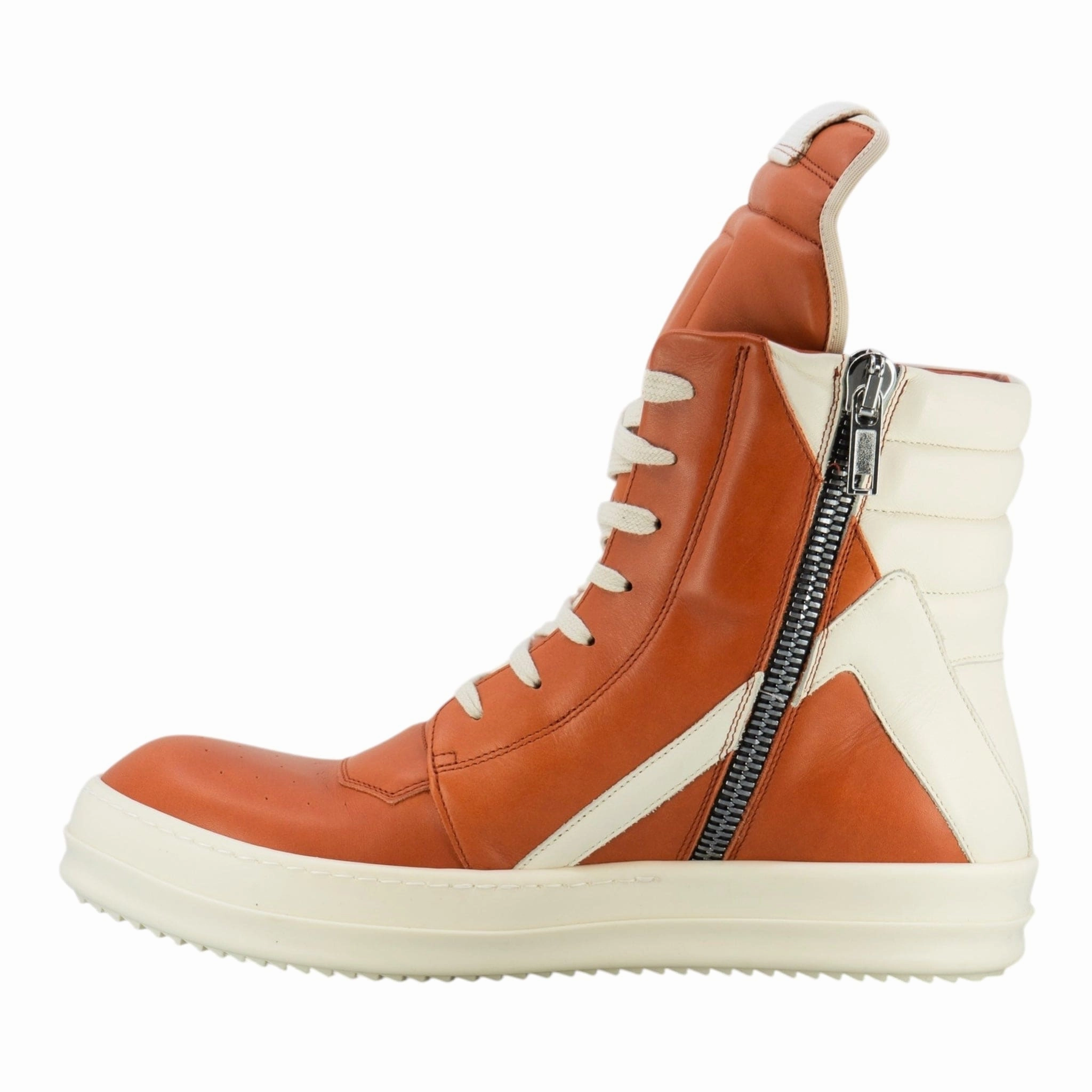 Rick Owens Strobe Geobasket Sneaker High Orange Milk