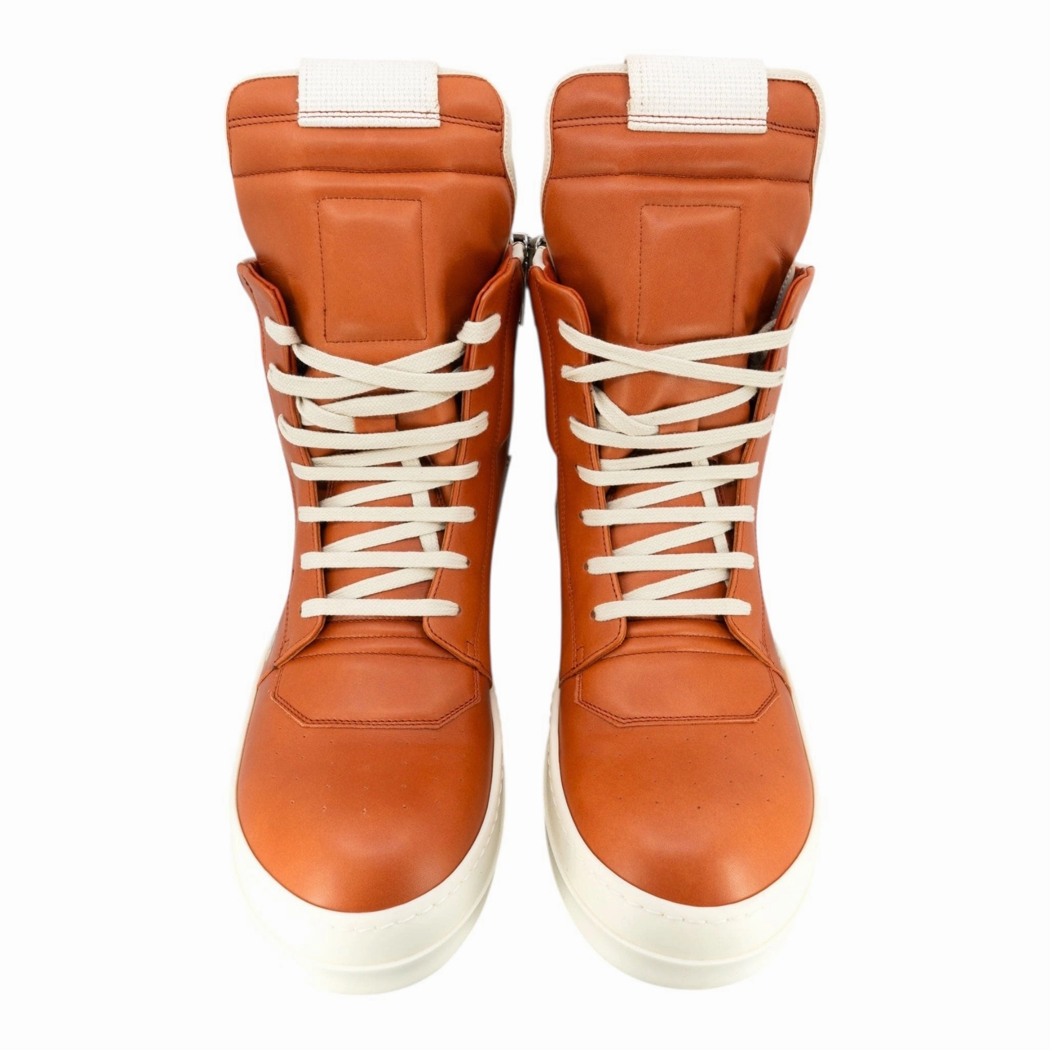 Rick Owens Strobe Geobasket Sneaker High Orange Milk