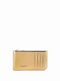 Saint Laurent Card Holder Gold