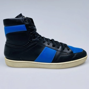 Saint Laurent SL/10H Black/Blue Pre-Owned