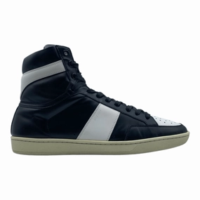 Saint Laurent SL/10H Black/White Pre-Owned
