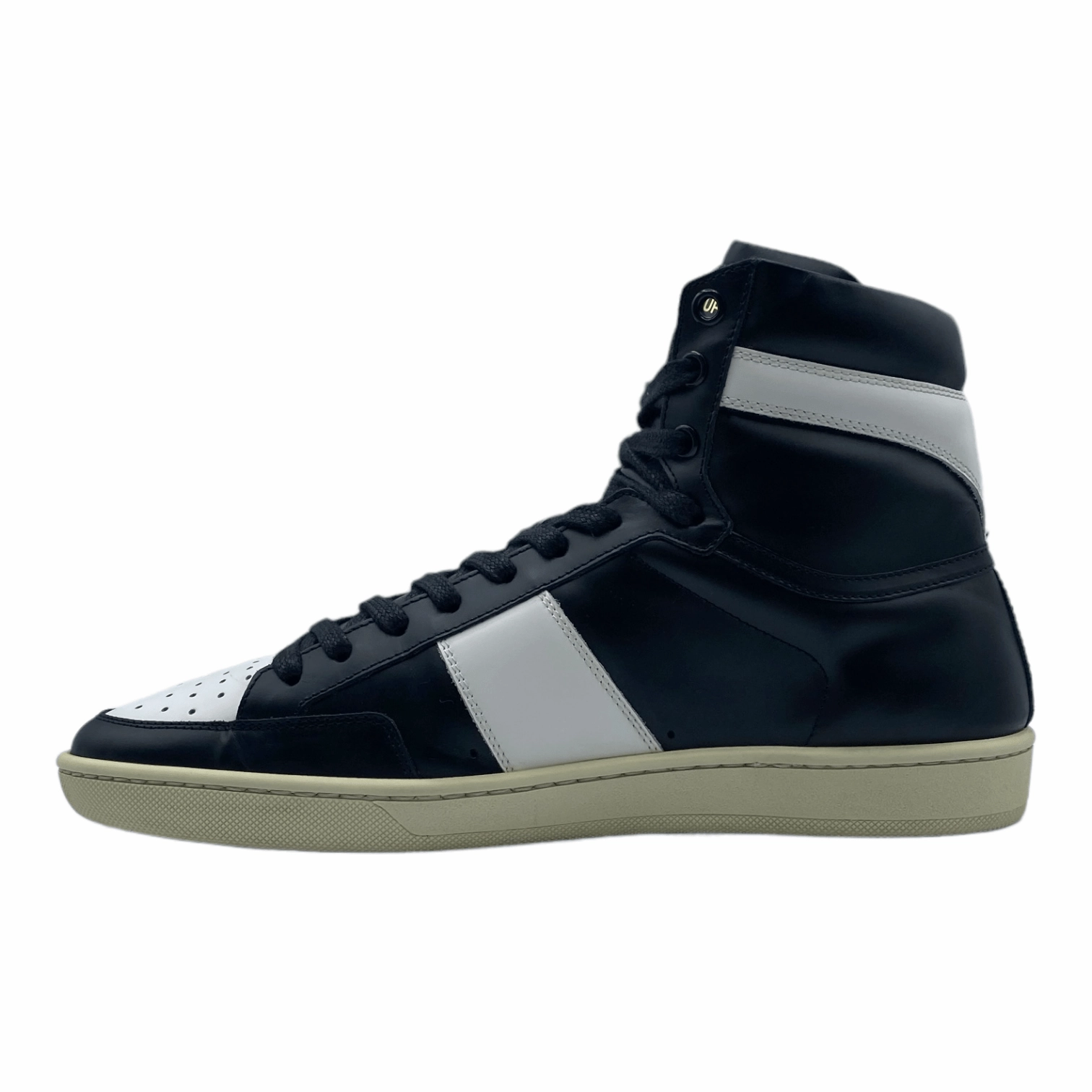 Saint Laurent SL/10H Black/White Pre-Owned