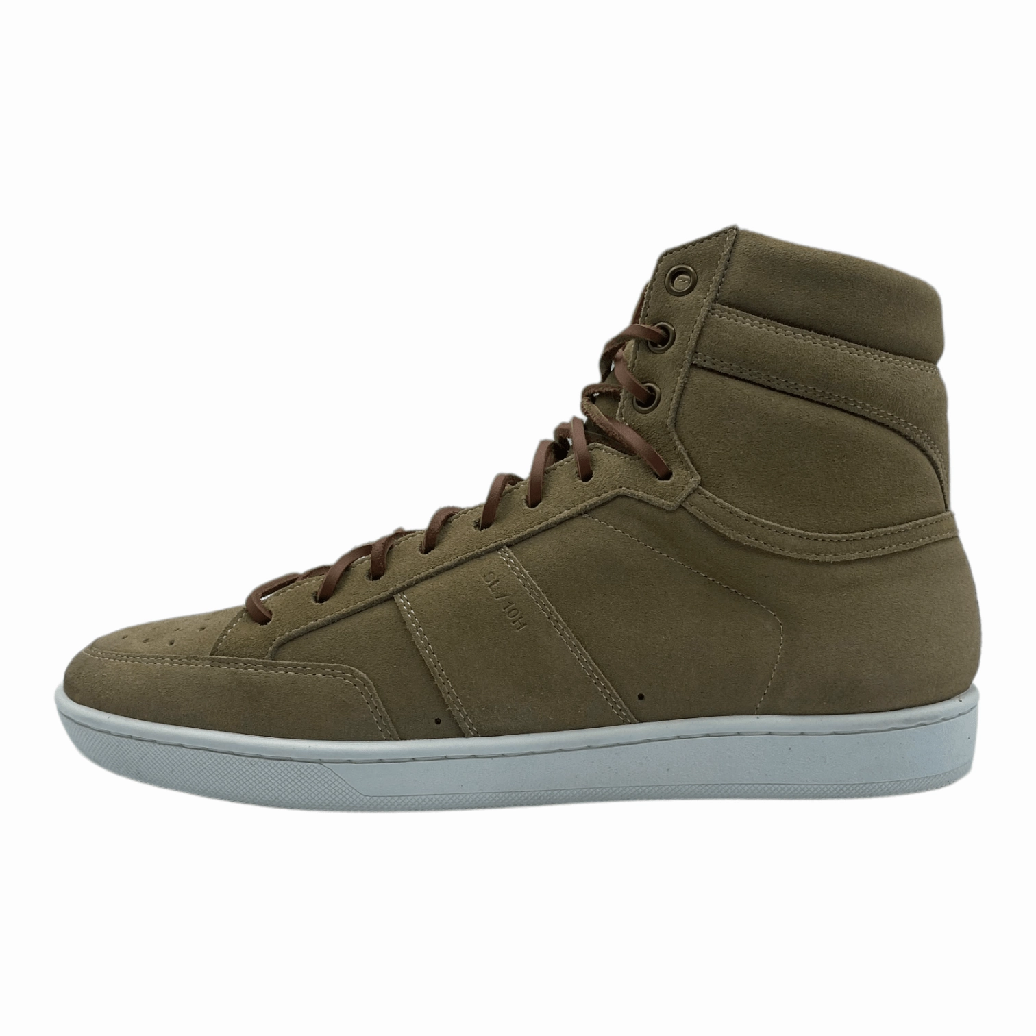 Saint Laurent SL/10H Tan Suede Pre-Owned