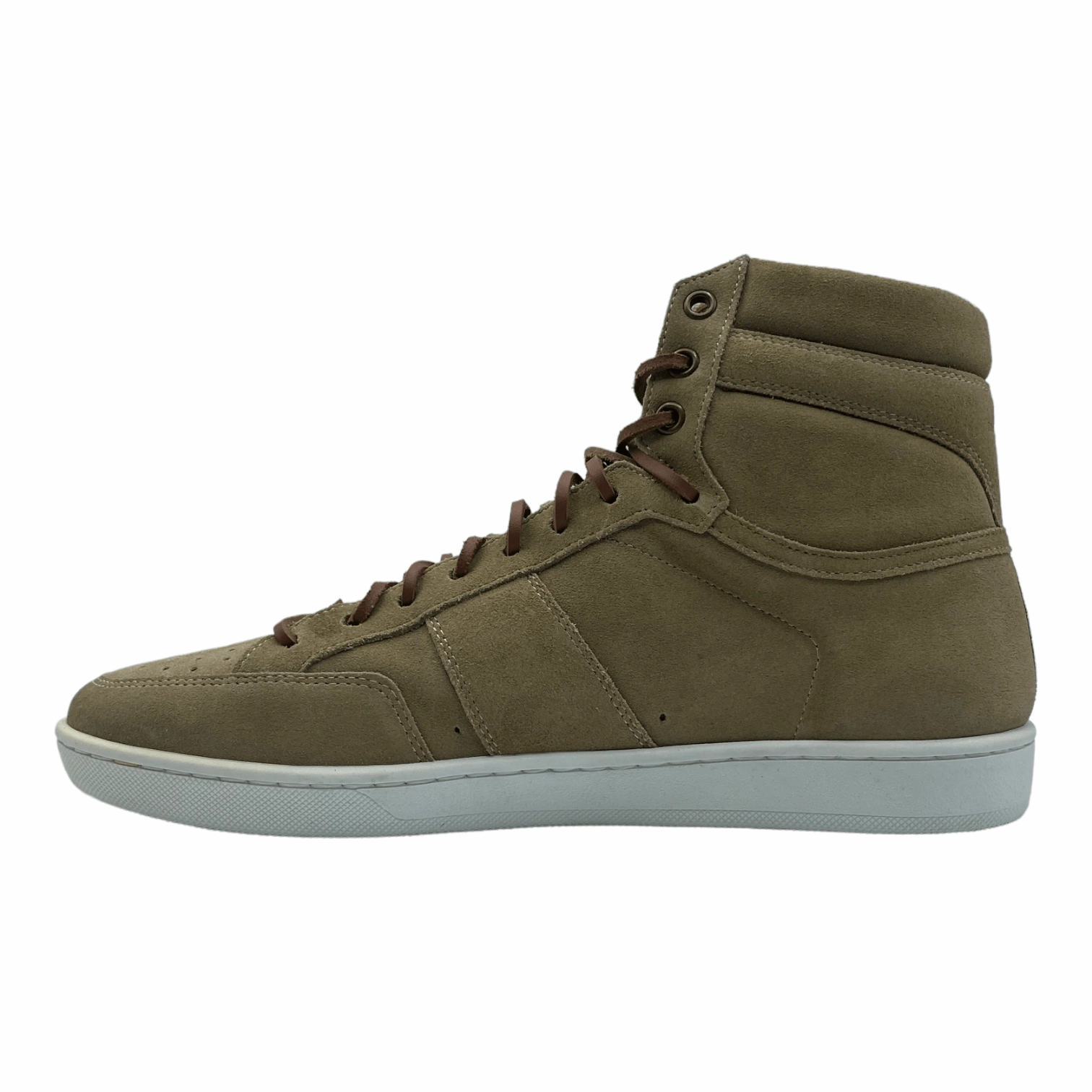 Saint Laurent SL/10H Tan Suede Pre-Owned