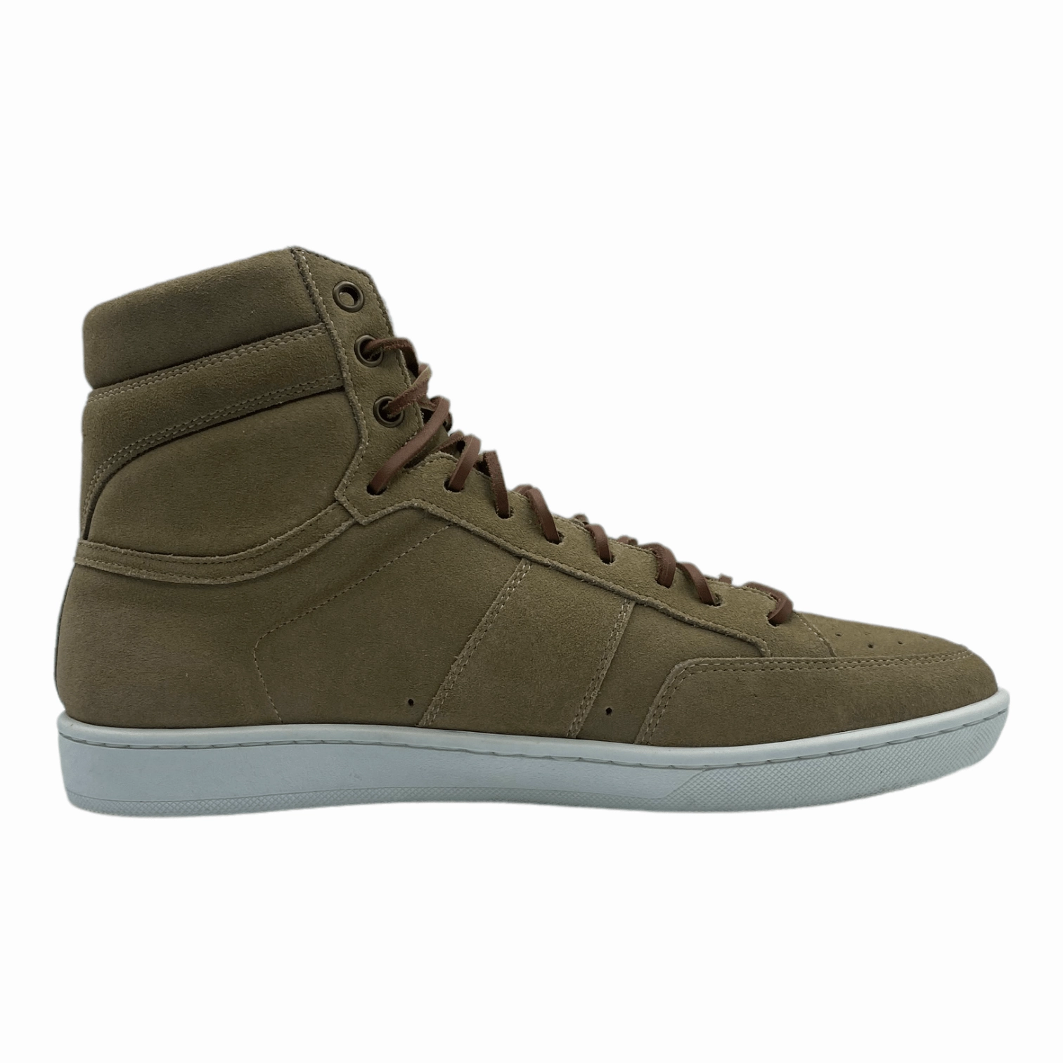 Saint Laurent SL/10H Tan Suede Pre-Owned