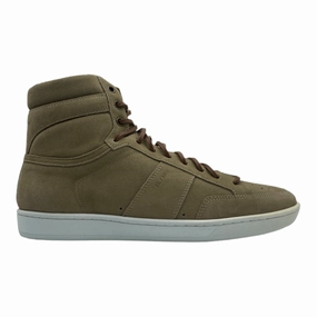 Saint Laurent SL/10H Tan Suede Pre-Owned
