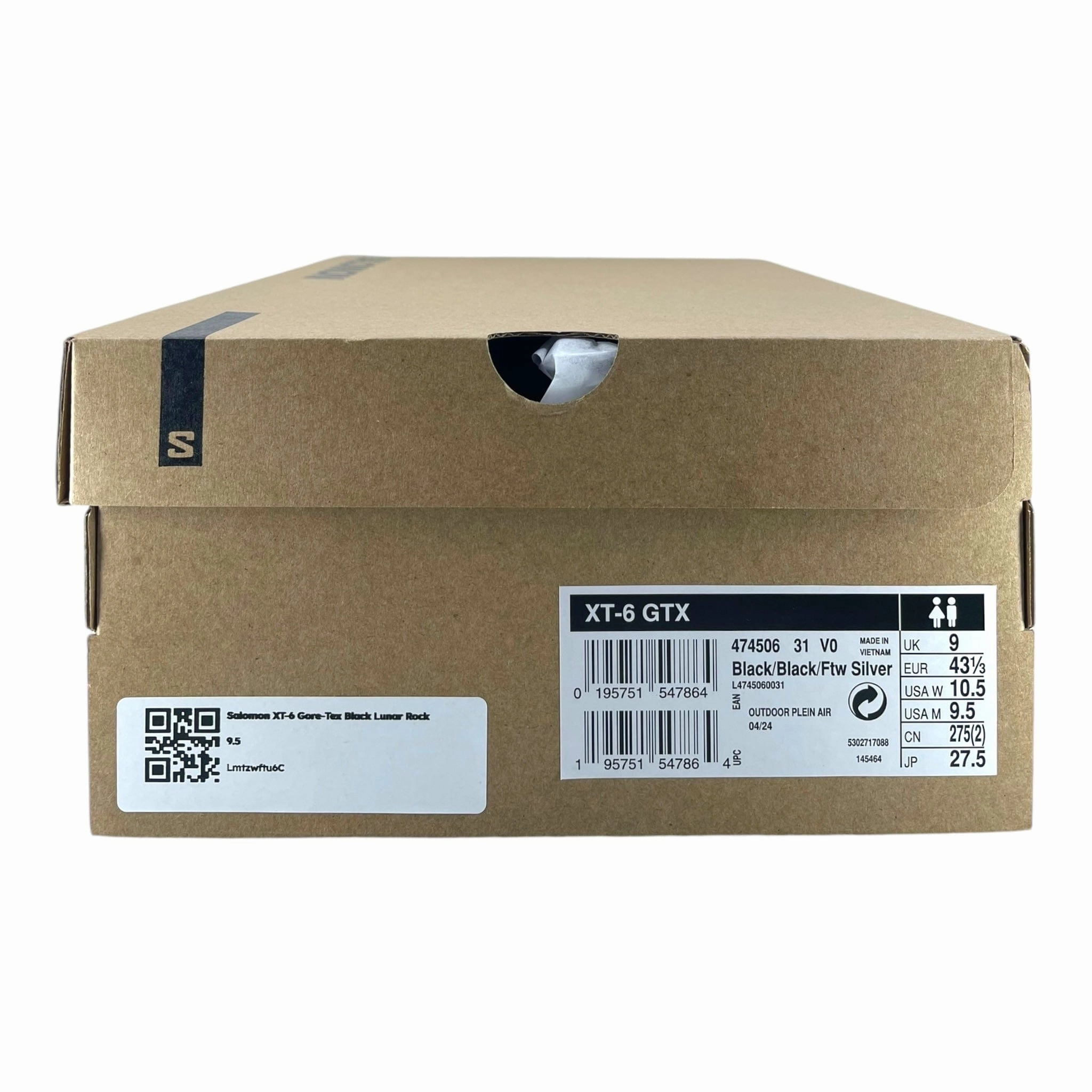 Salomon XT-6 Gore-Tex Black Lunar Rock