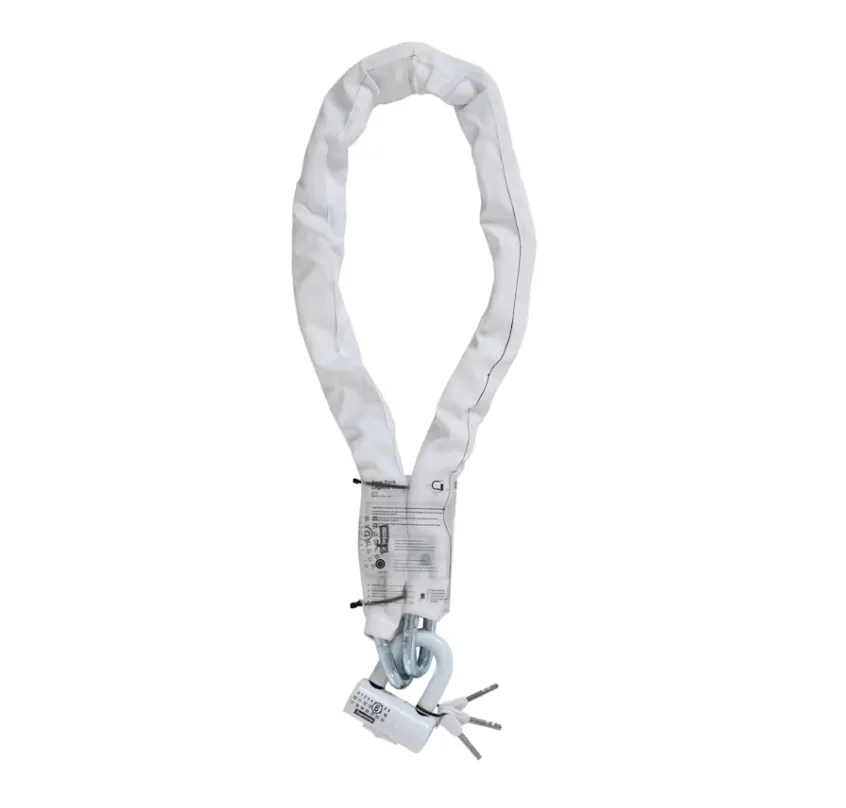 Supreme MM6 Maison Margiela Kryptonite Chain   Disc Lock White