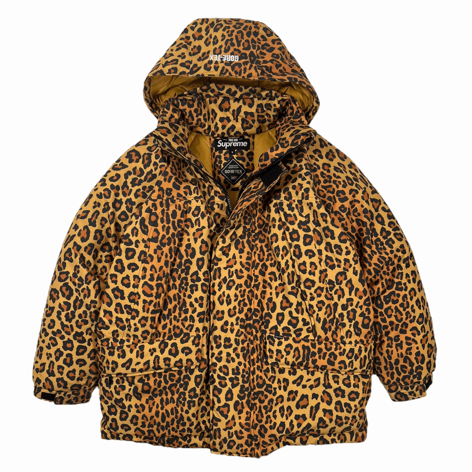 Supreme GORE-TEX 700-Fill Down Parka (FW20) Leopard Pre-Owned
