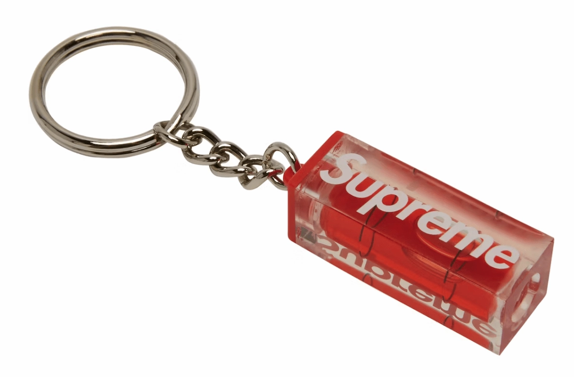 Supreme Level Keychain Red