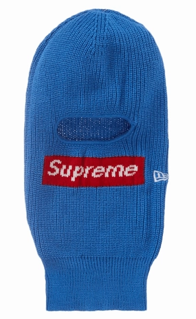 Supreme New Era Box Logo Balaclava (FW22) Blue