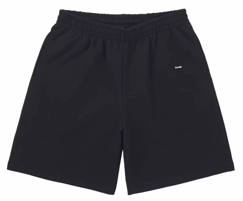 Supreme Small Box Sweatshort (SS25) Black